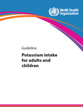 Potassium intake for adults and children