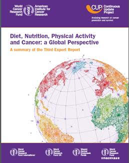 Diet, nutrition, physical activity and cancer: a global perspective