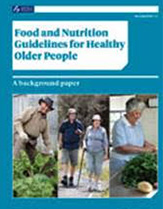 Food and nutrition guidelines for healthy older people