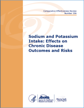 Sodium and potassium intake: Effects on chronic disease outcomes and risks