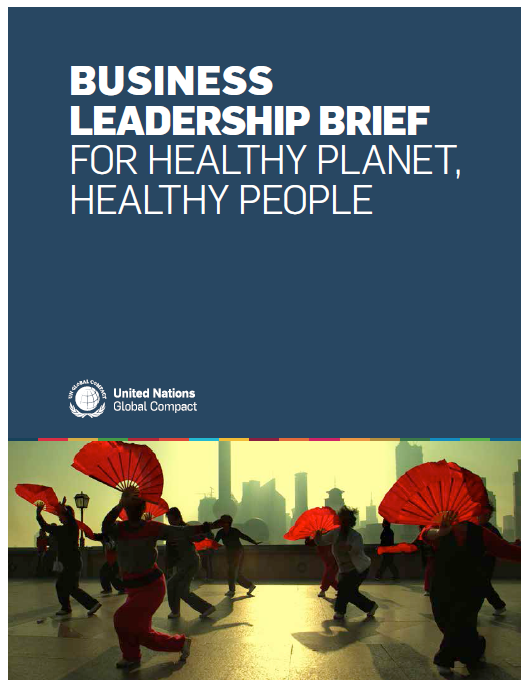 Business Leadership Brief For Healthy Planet, Healthy People